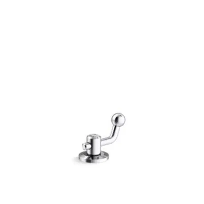 Vice™ Deck Mt Bath Fct Div Hndle Crank in Polished Chrome