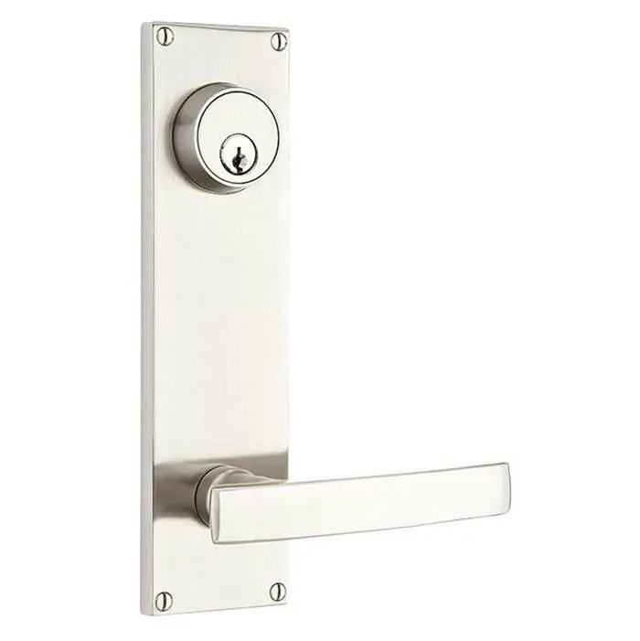 Dummy Pair Keyed, Sideplate Locksets Modern 5-1/2