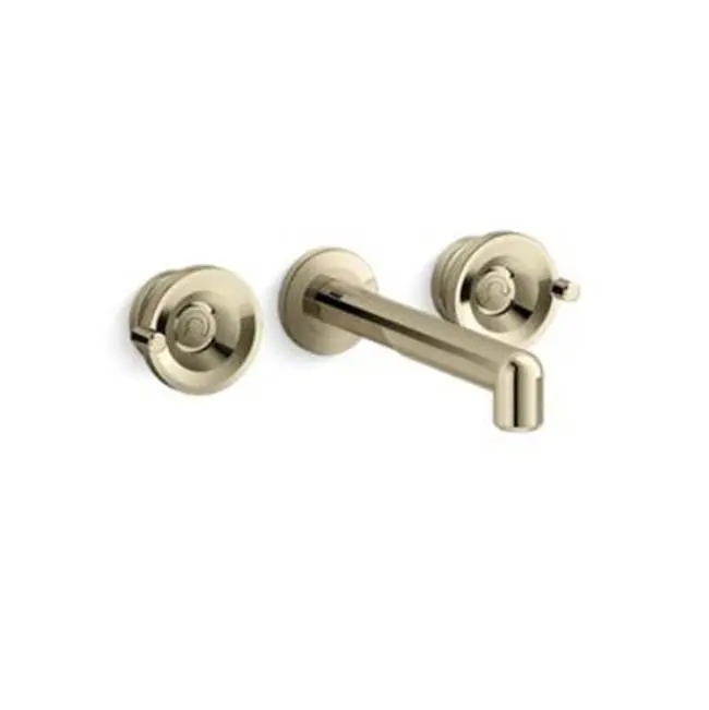 Vice™ Wall Mount Fct Wide Spread Wheel in French Gold