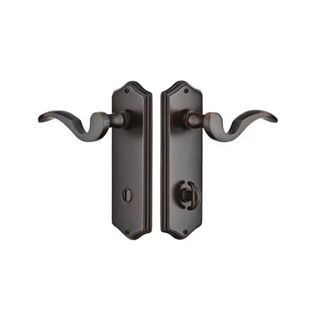 Privacy, Sideplate Locksets Colonial Non-Keyed Thumbturn 3-3/8" C-C, Coventry Lever, US3