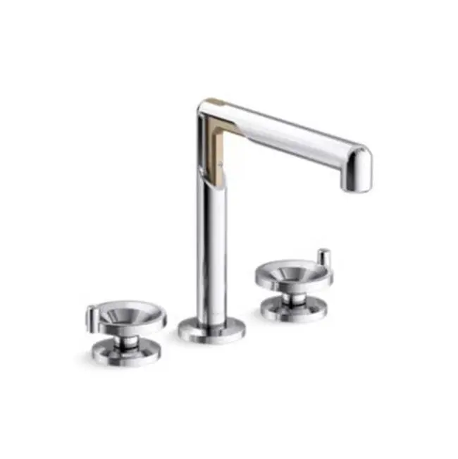 Vice™ Deck Mount Bath Faucet Wheel in Polished Chrome