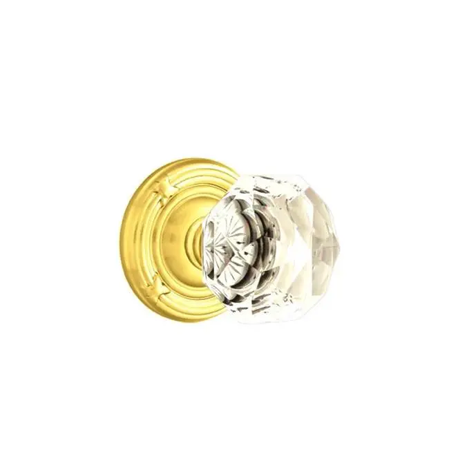 Dummy, Ribbon and Reed Rosette, Diamond Crystal Knob, US