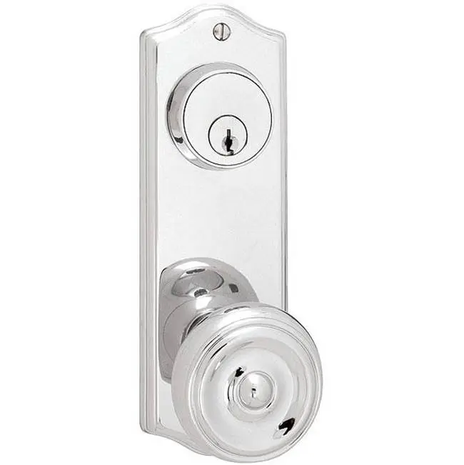 Dummy Pair Keyed, Sideplate Locksets Colonial 3-5/8