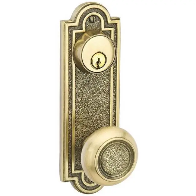 Dummy Pair Keyed, Sideplate Locksets Belmont 3-5/8