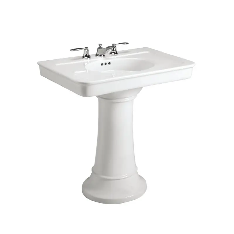 Tuxedo® Pedestal Lavatory in White