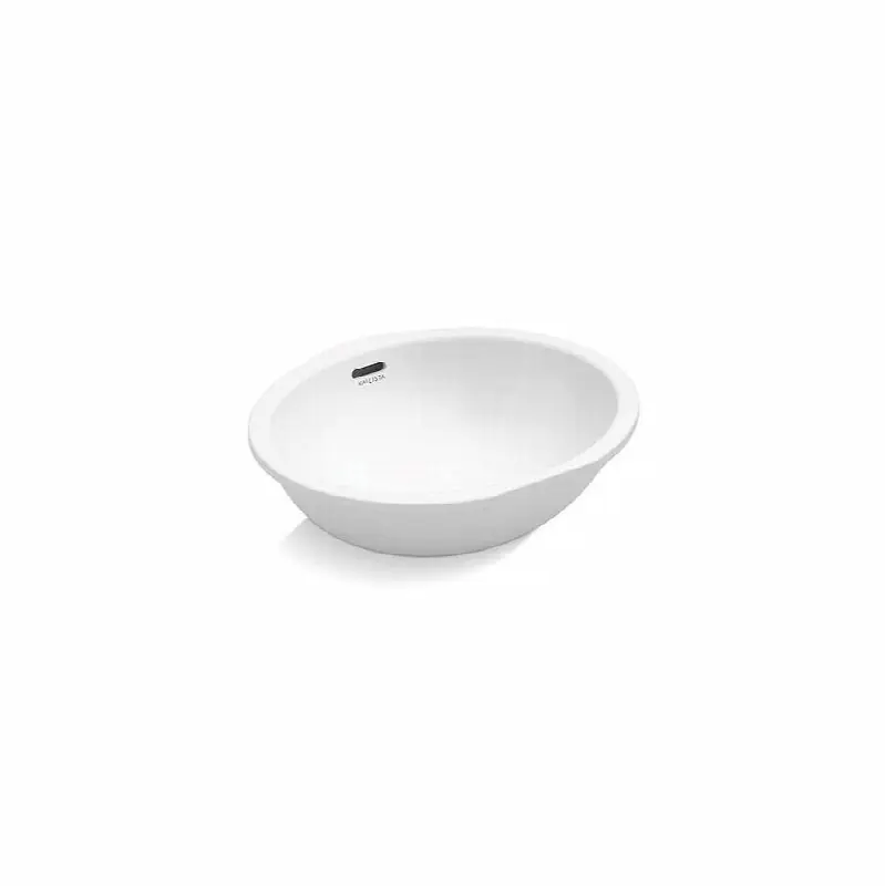 Perfect Um Sink, Soft Oval, Glzd in White