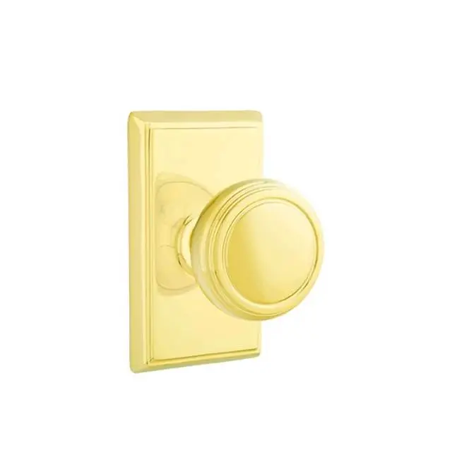 Passage, Rectangular Rosette, Norwich Knob, US