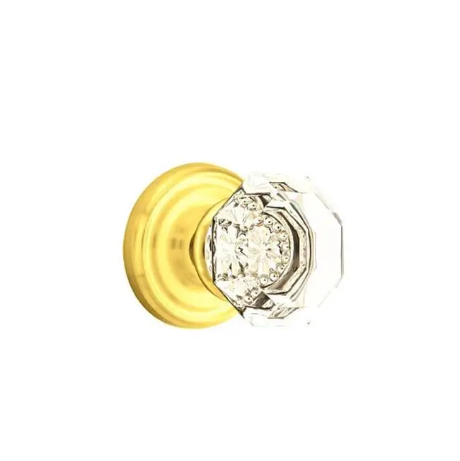 Privacy, Regular Rosette, Old Town Crystal Knob, US