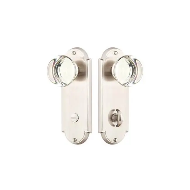 Privacy, Sideplate Locksets Delaware Non-Keyed Thumbturn 3-3/8" C-C, Rope Lever, RH, US3