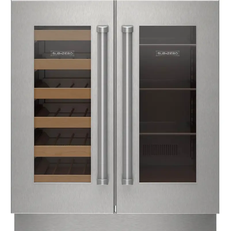 39" Designer Series Undercounter Stainless Steel Solid Dual Kickplate