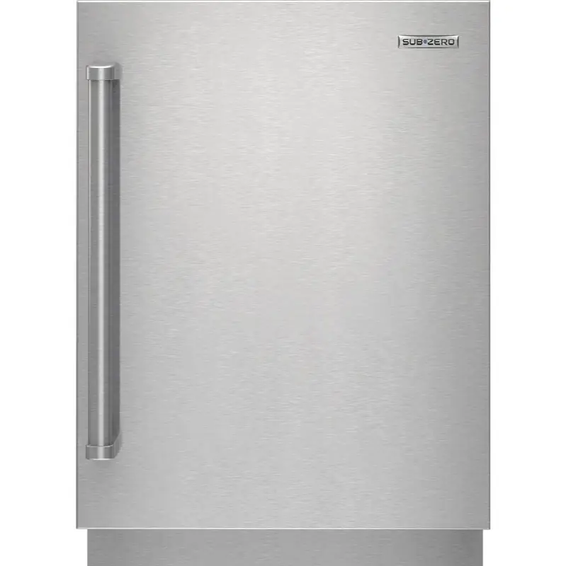 Designer Series Undercounter Outdoor Stainless Steel Solid Door Panel With Pro Handle - Right Hinge