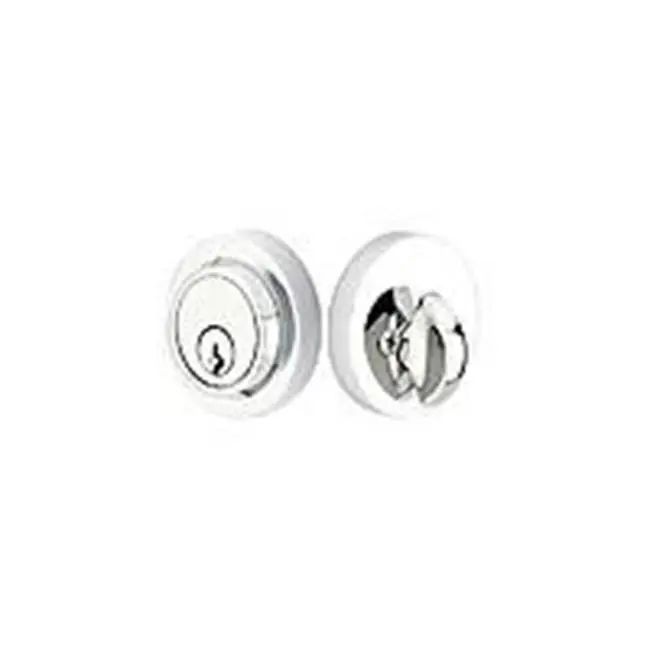 Modern Rnd Deadbolt, Dbl
