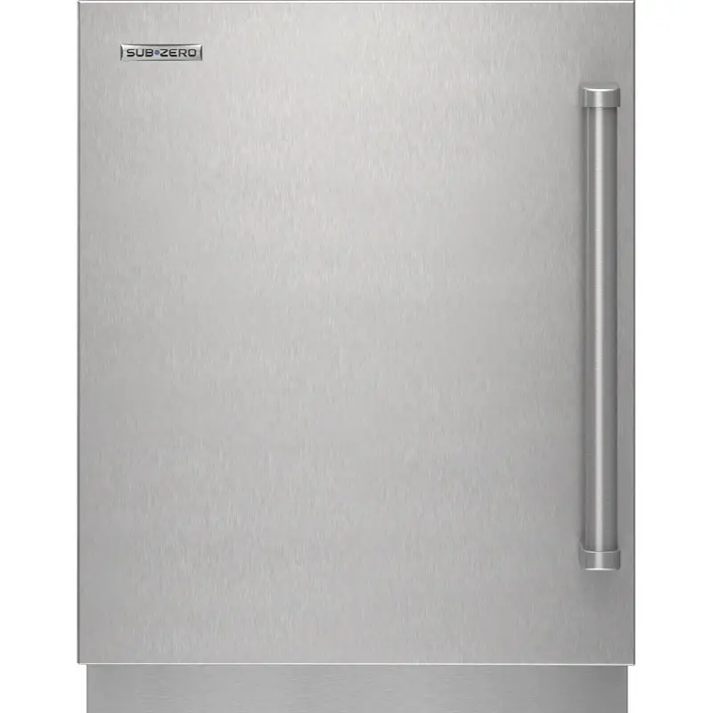 24" Designer Series Undercounter ADA Height Stainless Steel Solid Door Panel