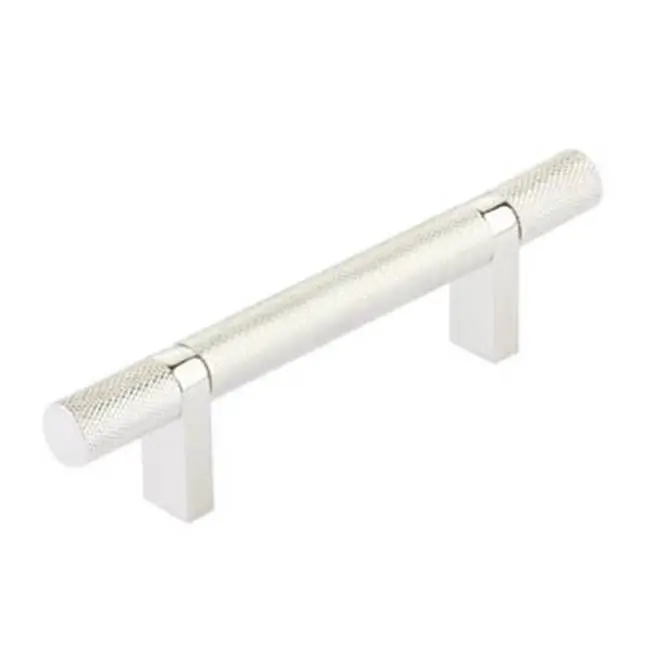 Select Cabinet Pull 3-1/2" C-C, Rectangular Bar Stem