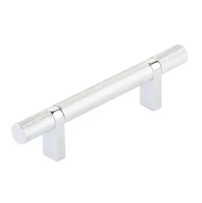 Select Cabinet Pull 3-1/2" C-C, Rectangular Bar Stem