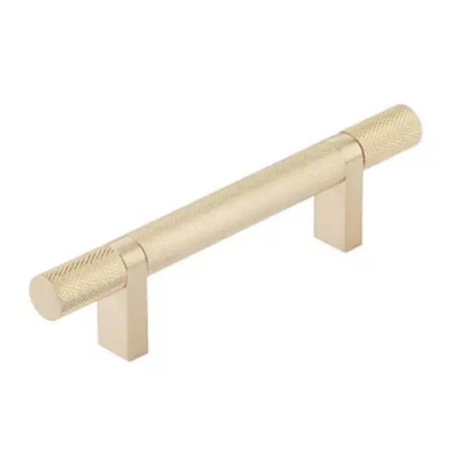 Select Cabinet Pull 3-1/2" C-C, Rectangular Bar Stem