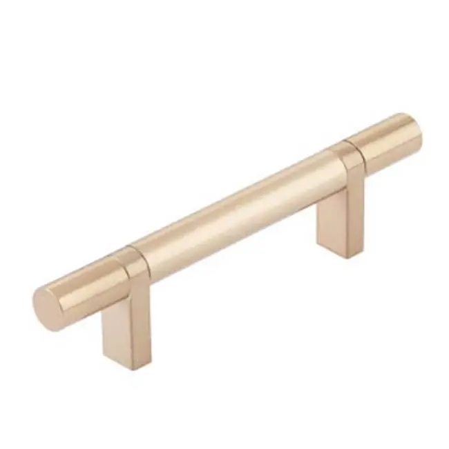 Select Cabinet Pull 3-1/2" C-C, Rectangular Bar Stem