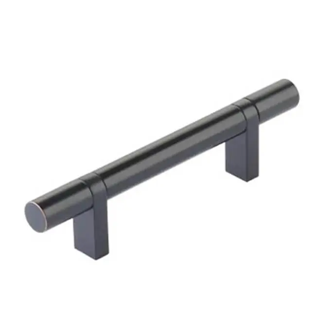 Select Cabinet Pull 3-1/2" C-C, Rectangular Bar Stem