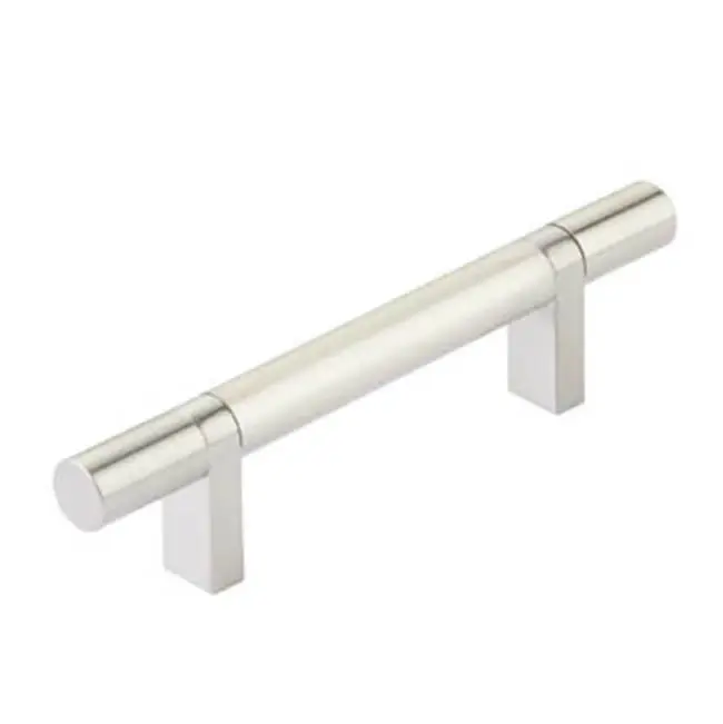 Select Cabinet Pull 3-1/2" C-C, Rectangular Bar Stem