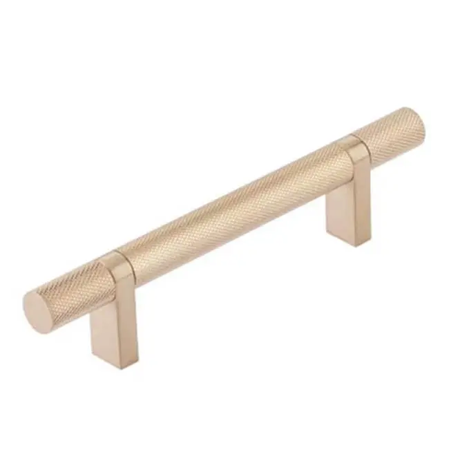 Select Cabinet Pull 4" C-C, Rectangular Bar Stem