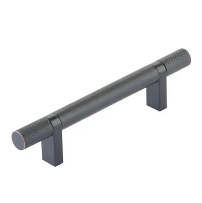 Select Cabinet Pull 4" C-C, Rectangular Bar Stem