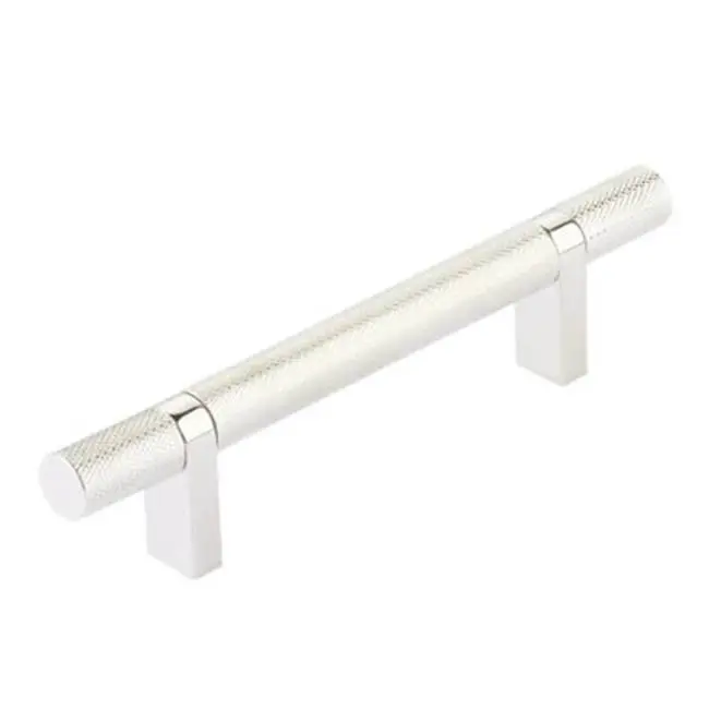 Select Cabinet Pull 4" C-C, Rectangular Bar Stem