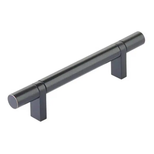 Select Cabinet Pull 4" C-C, Rectangular Bar Stem