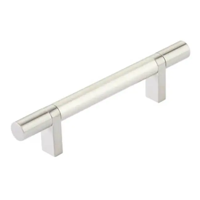 Select Cabinet Pull 4" C-C, Rectangular Bar Stem