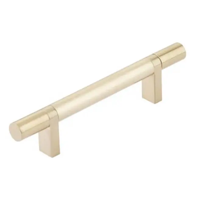 Select Cabinet Pull 4" C-C, Rectangular Bar Stem