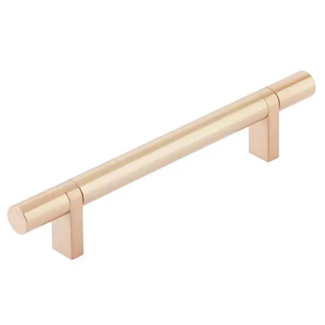 Select Cabinet Pull 5" C-C, Rectangular Bar Stem