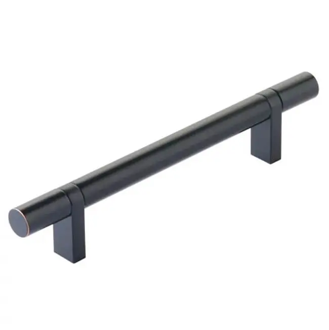 Select Cabinet Pull 5" C-C, Rectangular Bar Stem