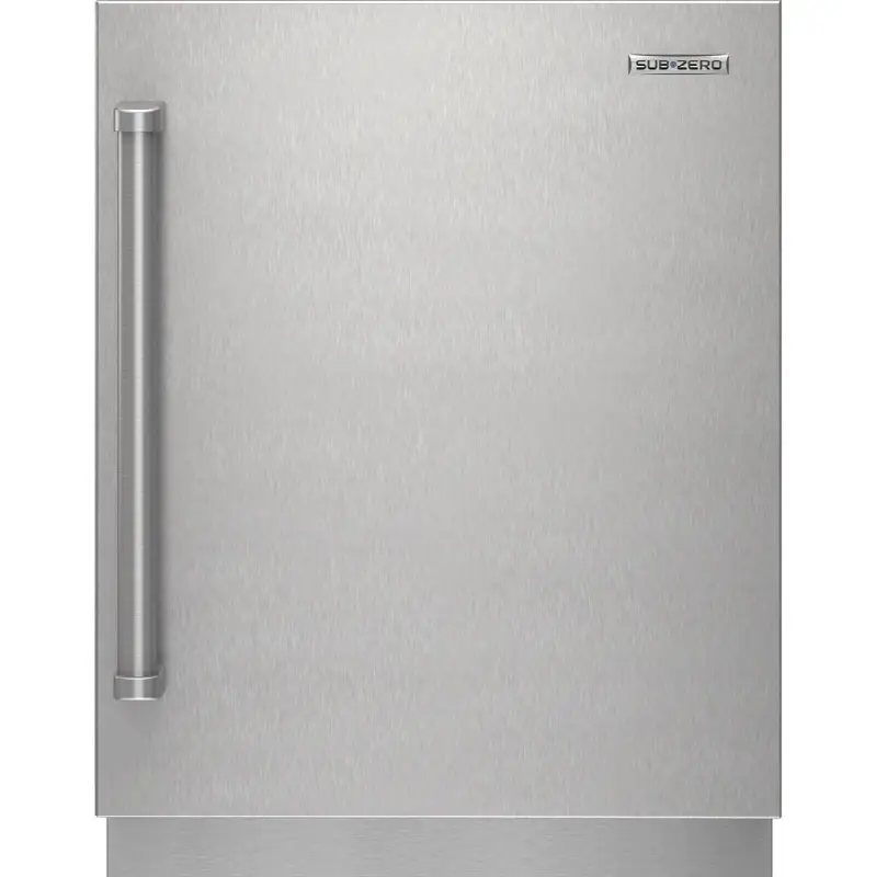 24" Designer Series Undercounter ADA Height Stainless Steel Solid Door Panel