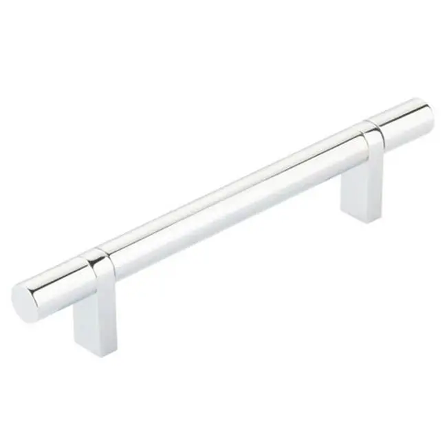 Select Cabinet Pull 5" C-C, Rectangular Bar Stem