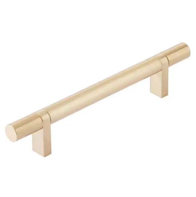 Select Cabinet Pull 5" C-C, Rectangular Bar Stem