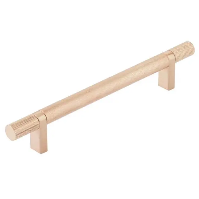Select Cabinet Pull 6" C-C, Rectangular Bar Stem