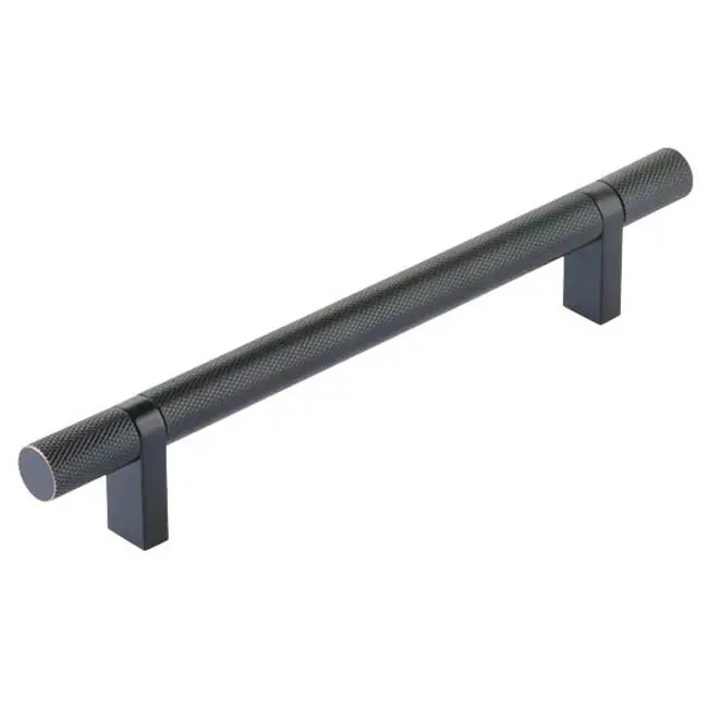 Select Cabinet Pull 6" C-C, Rectangular Bar Stem