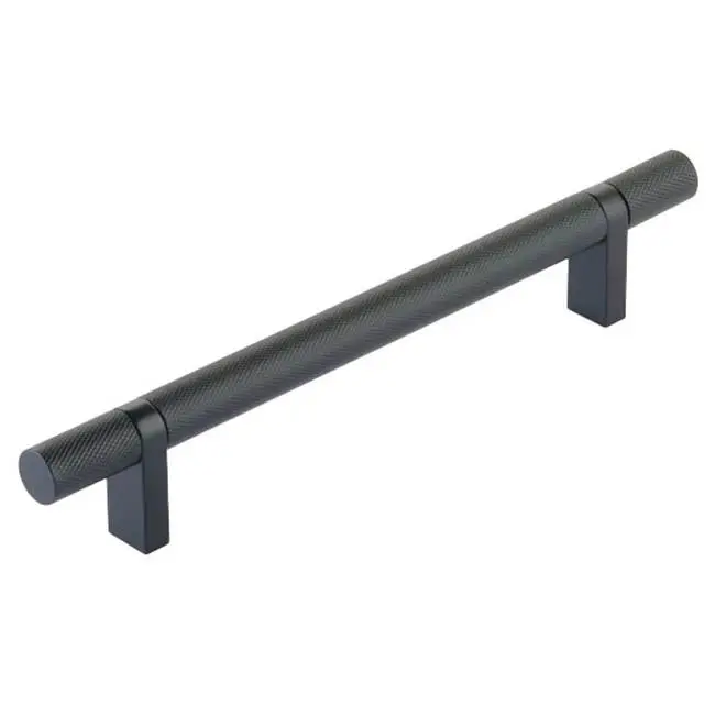 Select Cabinet Pull 6" C-C, Rectangular Bar Stem