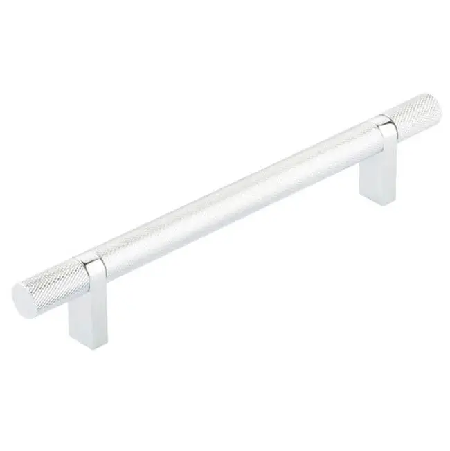 Select Cabinet Pull 6" C-C, Rectangular Bar Stem