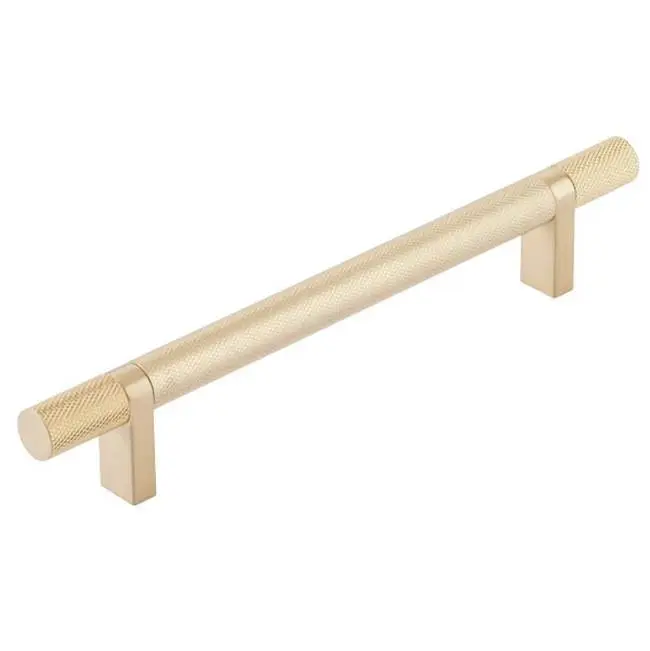 Select Cabinet Pull 6" C-C, Rectangular Bar Stem