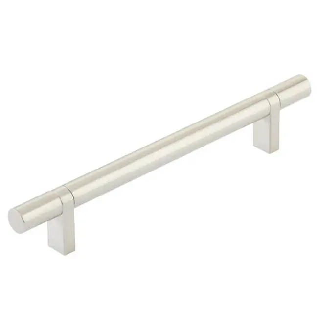 Select Cabinet Pull 6" C-C, Rectangular Bar Stem