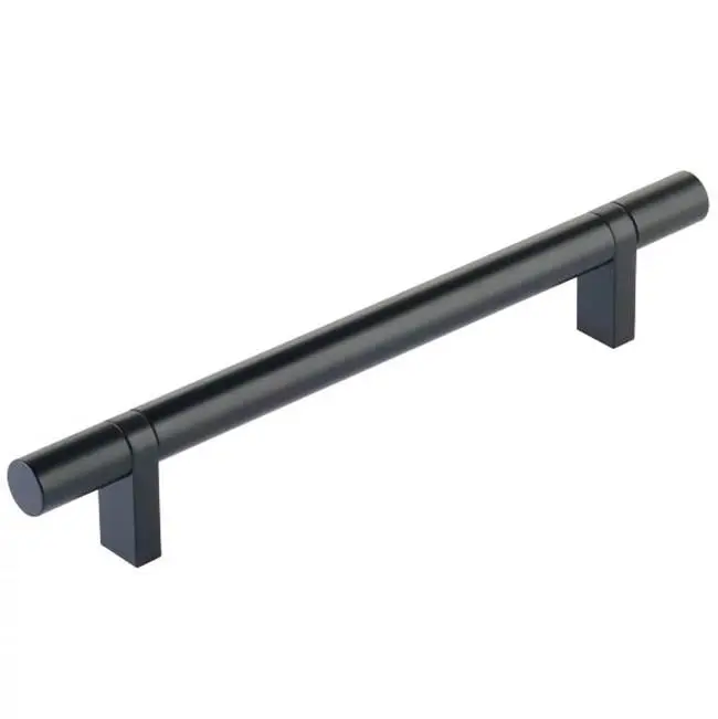 Select Cabinet Pull 6" C-C, Rectangular Bar Stem