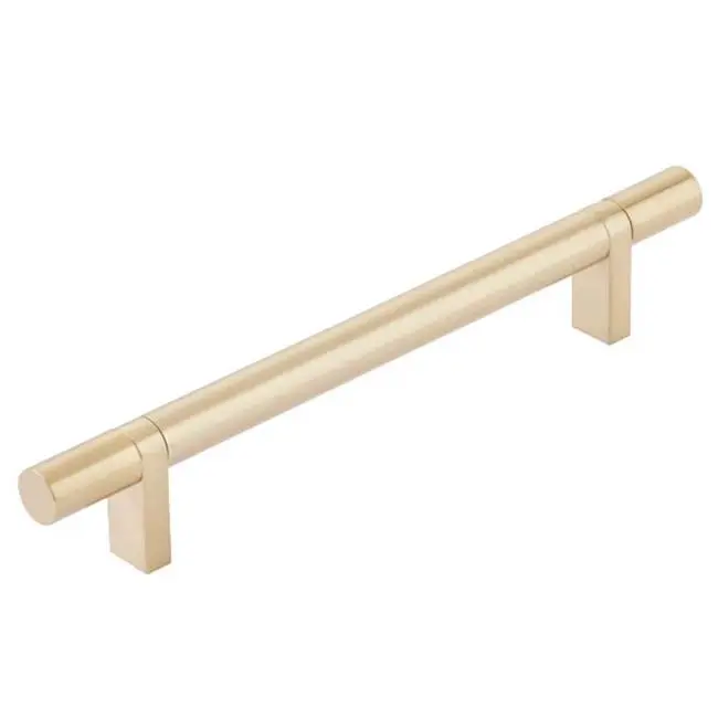 Select Cabinet Pull 6" C-C, Rectangular Bar Stem