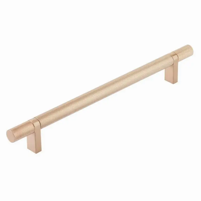 Select Cabinet Pull 8" C-C, Rectangular Bar Stem