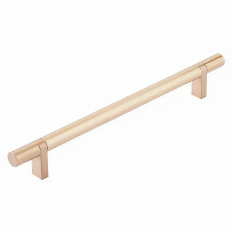 Select Cabinet Pull 8" C-C, Rectangular Bar Stem