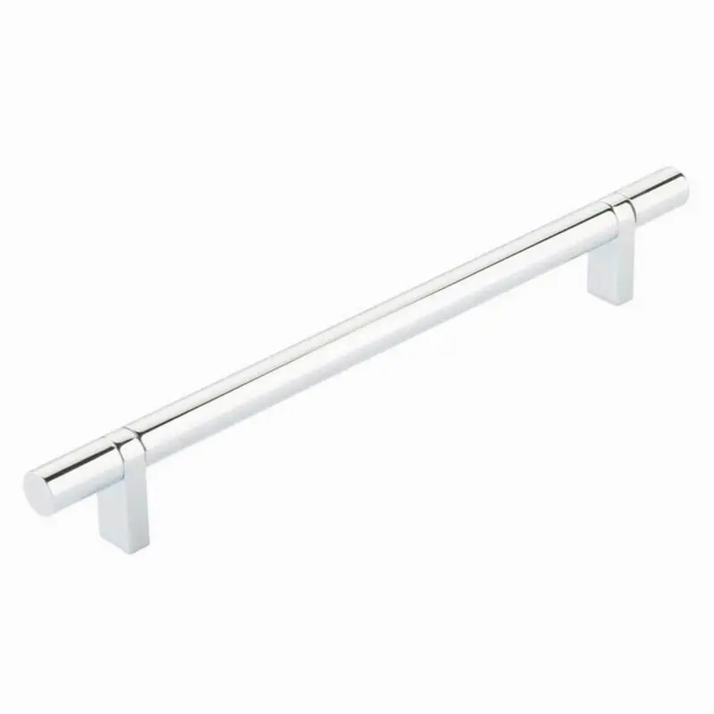 Select Cabinet Pull 8" C-C, Rectangular Bar Stem