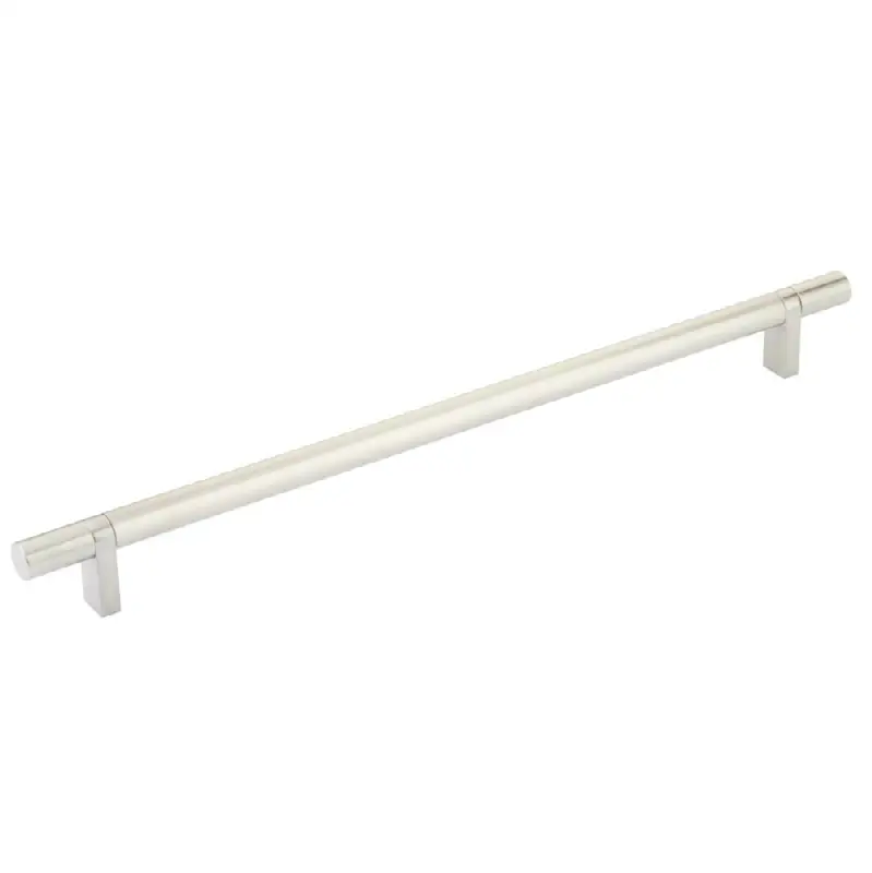 Select Cabinet Pull 12" C-C, Rectangular Bar Stem