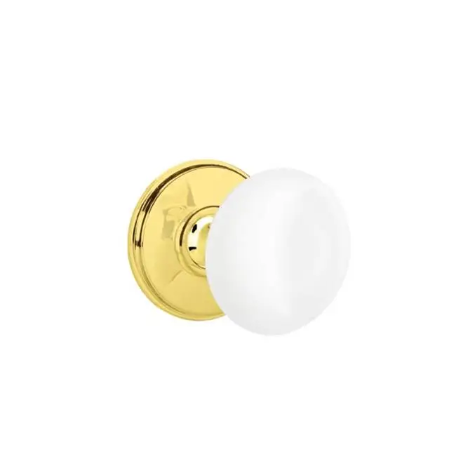 Dummy, Watford Rosette, Ice White Porcelain Knob, US