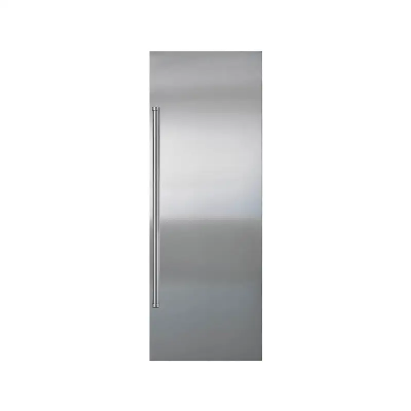 Classic 42" Stainless Steel Flush Inset Refrigerator Door Panel With Pro Handle
