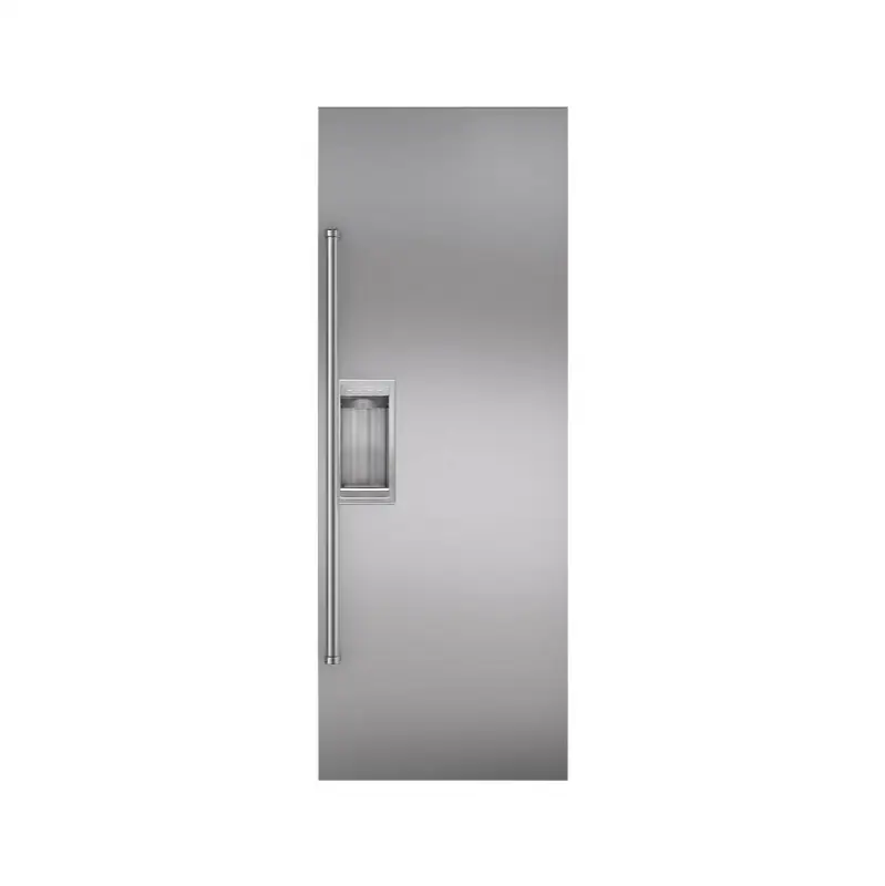 Classic 48" Stainless Steel Flush Inset Refrigerator Door Panel With Pro Handle