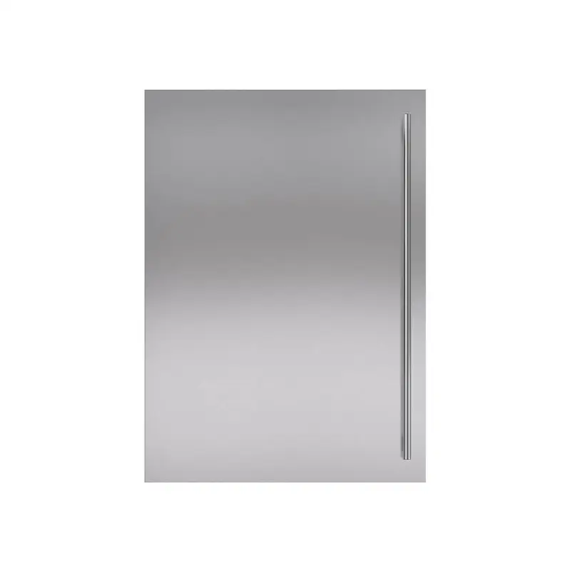 Classic 36" Stainless Steel Flush Inset Door Panel With Tubular Handle